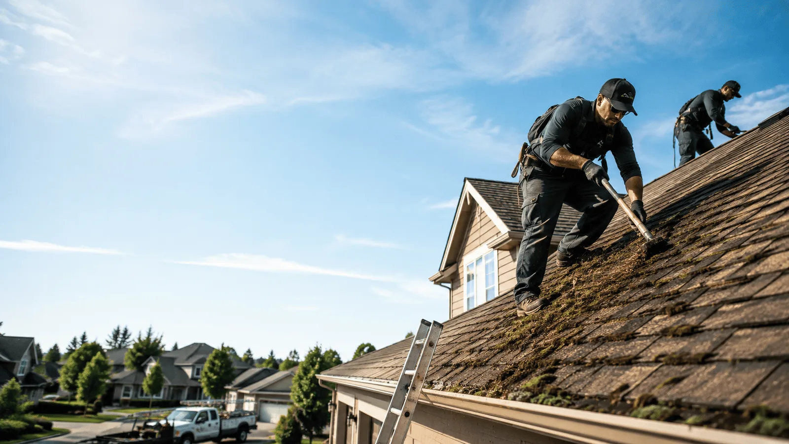 Roof Moss Removal in Moraga, CA near me